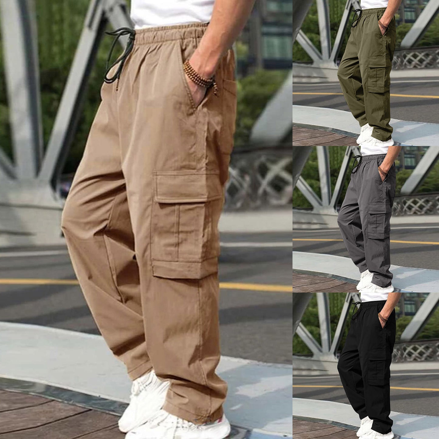 Casual Cargo Pants For Men Loose